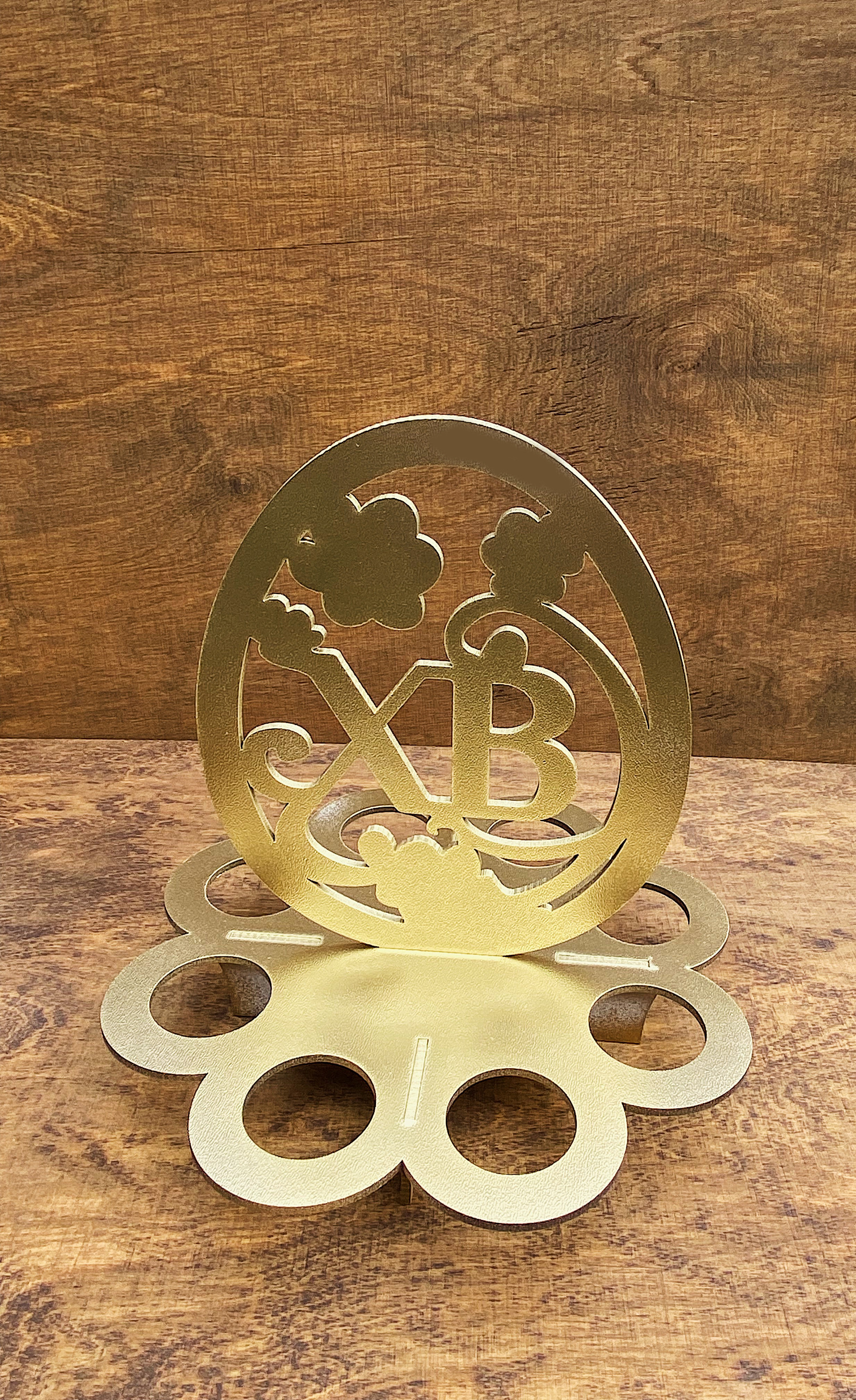 Великодня підставка для яєць золота