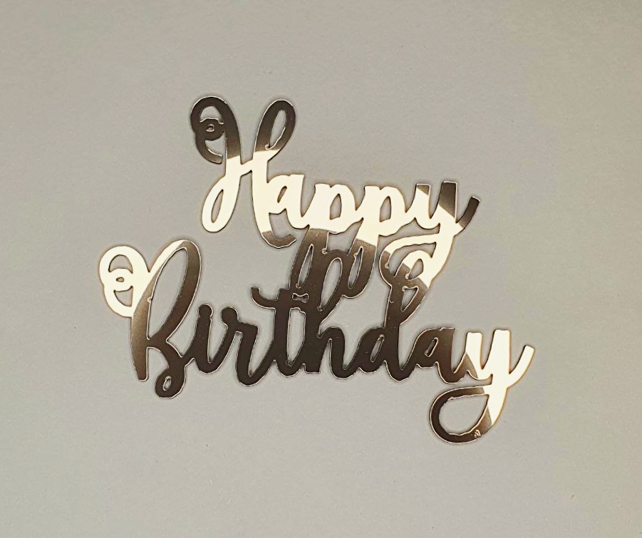013-а Топпер "Happy Birthday"