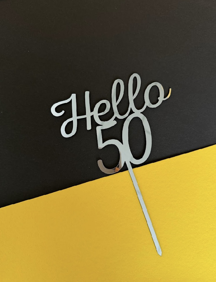 049-а Топпер "Hello 50"