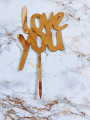 Топпер "Love You"