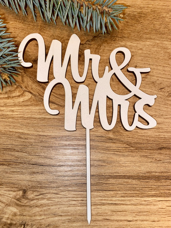 047 Топпер "Mr&Mrs"