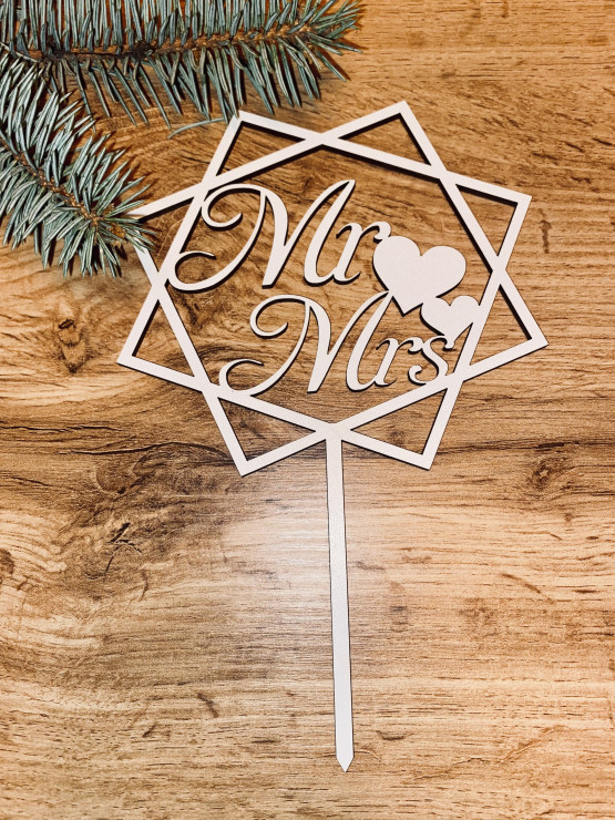 068 Топпер "Mr&Mrs"